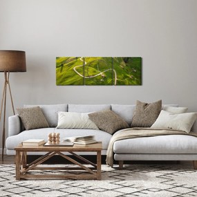 Obraz - Náhorná lúka (s hodinami) (90x30 cm)
