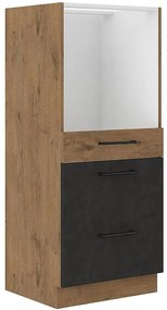 Skrinka do kuchyne VIGO grafit mat 60DKP-145 3S BB