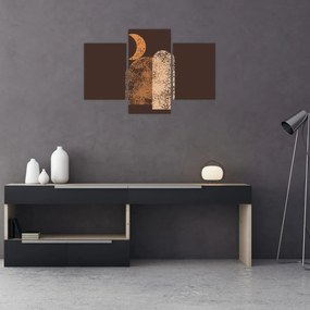 Obraz - Oranžové oblúky N⁰2 (90x60 cm)