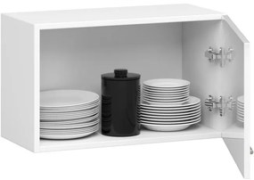 Horná kuchynská skrinka OLIWIA W60OK biela, lesk