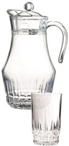 Džbán 1,8 l + 6x pohár 270 ml do 50°C LANCIER sklo