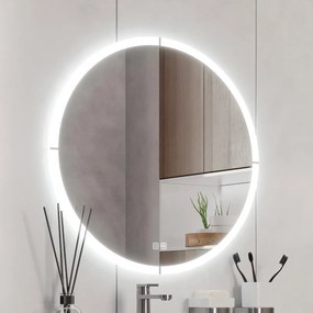 Nimco Okrúhle LED zrkadlo pr. 600 s dvoma dotykovými senzormi - ZP 24000RVX