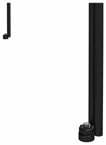 Čierna knižnica v dekore duba 79x117 cm Wainwright - Queer Eye