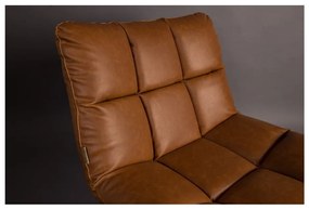 Hnedé kreslo Dutchbone Bar