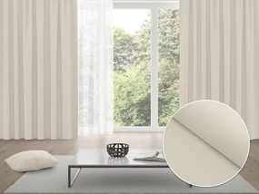 Biante Zatemňovací záves Blackout BKU-110 Slonová kosť - šírka 140 cm 140x220 cm