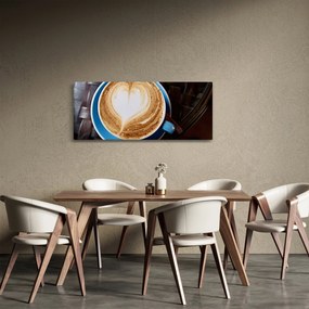 Obraz - Latte Art (120x50 cm)