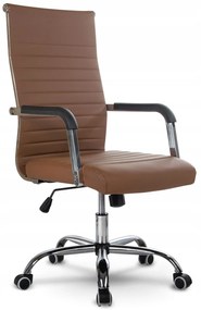 Kancelárska stolička Boston - 107 cm | hnedá