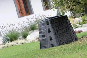Záhradný kompostér IKBI500C 500 l - čierna