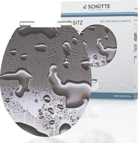 Eisl Sanitär WC sedadlo MDF Grey Steel 80023