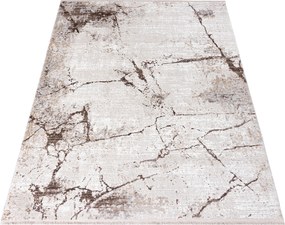 Béžový obdĺžnikový koberec Sahara – hustá gramáž 2000 g/m² Rozmer: 120x170 cm