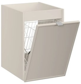 Závěsná skříňka Bella Cashmere s deskou 140 cm kašmír