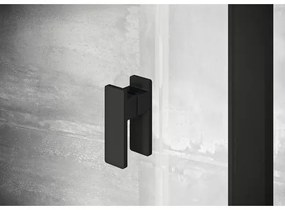 Sprchové dvere do niky RAVAK Nexty NDOP2-110 black+Transparent 03OD0300Z1