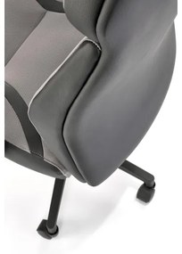 Kancelárska stolička HIRU sivá/čierna