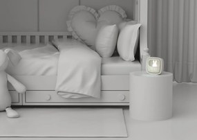 Budík a nočné svetlo – MOB Billy Clock and light – Grey