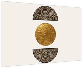 Obraz - Zlatý ornament N⁰1 (90x60 cm)