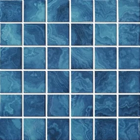 Keramická mozaika Premium Mosaic tyrkys 31x31 cm mat MOSBH5M