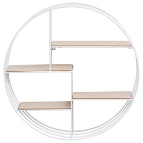 Nástenná polica Actona Darkenberg, ø 45 cm