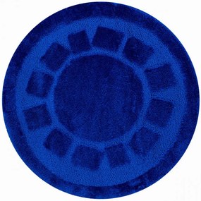 Kúpeľňový koberček Ocean modrý kruh