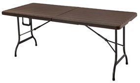 Záhradný skladací cateringový, banketový stôl, 180×75 cm | MZK-180