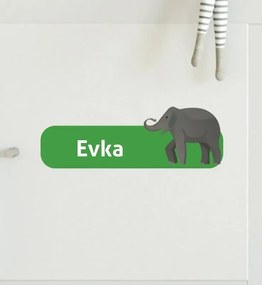 interesi  Menovka so slonom 17 x 6 cm