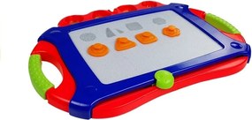LEAN Toys Magnetická tabuľa Modrý slovník Pečiatky