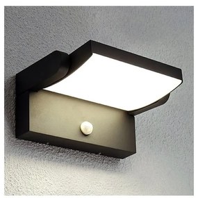 Brilagi -LED Solárne nástenné svietidlo so senzorom ANKLE LED/10W/3,7V 3000K IP65 BG1404