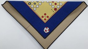 Hrací koberec Človeče nehnevaj sa + figúrky a kocka - 92x92 cm