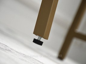 PC stolík Norway (čierne drevo + zlatá). Akcia -21%. Vlastná spoľahlivá doprava až k Vám domov. 1109801