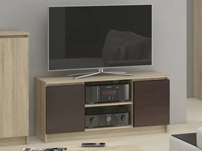 TV stolík Beron 140 cm sonoma/wenge