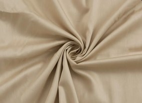 Saténové prestieradlo s gumou béžové 200x200 cm