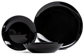 Sada tanierov CAPRI čierna 727634 (18 ks)