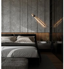 MAXLIGHT W0267 - LED Vonkajšie nástenné svietidlo SPIDER LED/8,4W/230V IP44 čierna