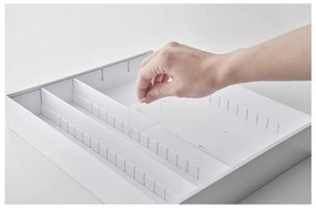 Biely plastový príborník do zásuvky 47.5 x 35 cm - YAMAZAKI