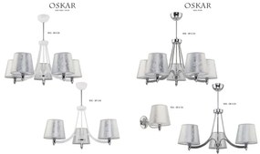 Jupiter 1514 - OR K - Nástenné svietidlo OSKAR E27/60W