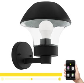 Eglo 97446 - LED Stmievateľné vonkajšie svietidlo VERLUCCA-C 1xE27/9W/230V IP44 BT
