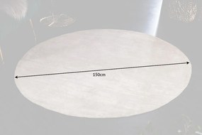Koberec Modern Art 150cm okrúhly béžový