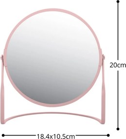 Kozmetické zväčšovacie zrkadlo (zväčšenie 5x) ø 18 cm Akira – Spirella