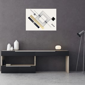 Obraz - Geometrické tvary N⁰6 (70x50 cm)