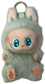Plyšová figúrka v štýle LABUBU monster - Zelená