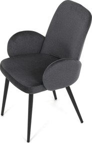 Jedálenská stolička DCL-X7129 GREY2 Farba: Sivá