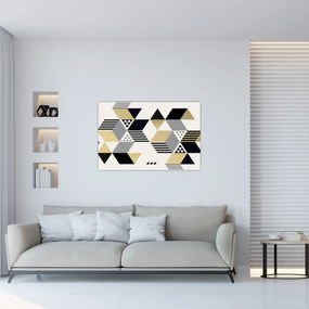 Obraz - Geometrické tvary N⁰1 (90x60 cm)