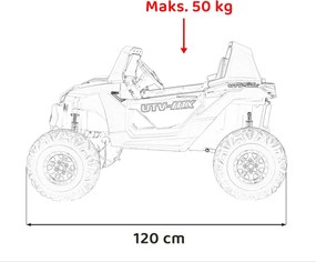 Ramiz Buggy UTV-MX 2000N Červená