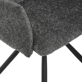 Jedálenská stolička sivá DCH-W1117 GREY2