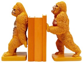 Gorilla zarážky na knihy oranžové
