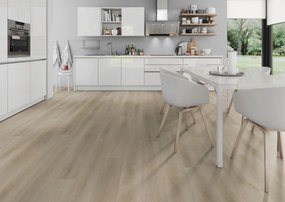 Oneflor, Vinylová podlaha lepená ECO 55 052 Raw Oak Light Natural, 1219,2 x 184,1 mm