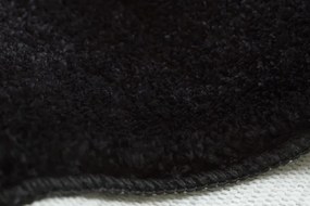 Sada kúpeľňových koberčekov SANTA čierna