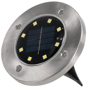 Garthen 270 Solárne záhradné vstavané svietidlo s 3 LED diódami