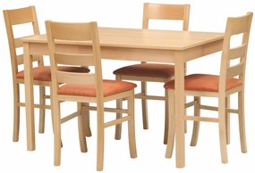Stima stôl FAMILY rs Odtieň: Tmavo hnedá, Rozmer: 120 x 80 cm