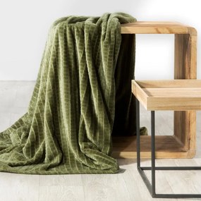 Deka CINDY2 v olivovej farbe farbe Rozmer deky: 170x210cm