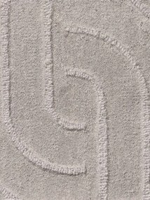 Koberec ARCURA svetlosivý kruh